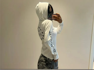 ࿏꙰ 1819 Hooded Long Sleeve T-shirt