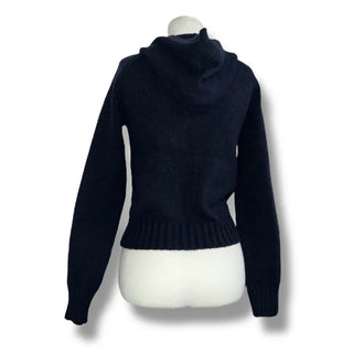 States Knit Boucle Hooded Zip-Up