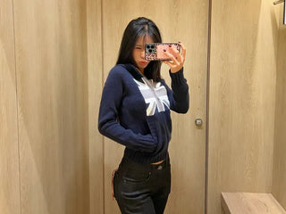 Union Jack bouclé knit hooded zip-up