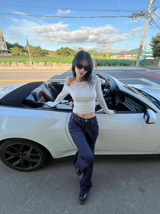 Non-fade spandex bootcut pants