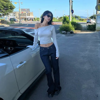 Non-fade spandex bootcut pants