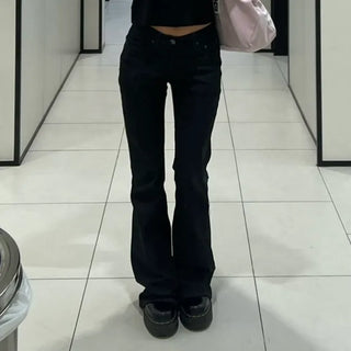 Non-fade spandex bootcut pants