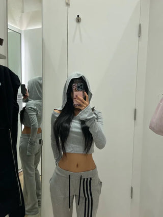 Eve Slim Crop Hoodie