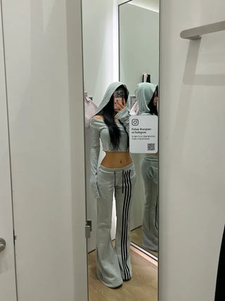 Eve Slim Crop Hoodie