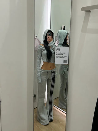 Eve Slim Crop Hoodie