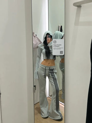 Eve Slim Crop Hoodie