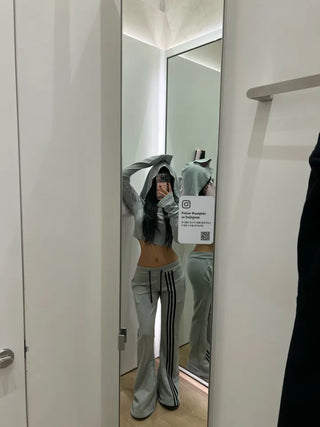 Eve Slim Crop Hoodie