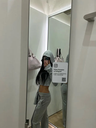 Eve Slim Crop Hoodie