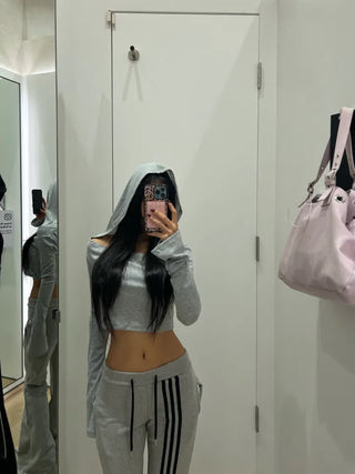 Eve Slim Crop Hoodie