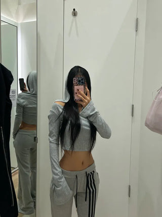 Eve Slim Crop Hoodie