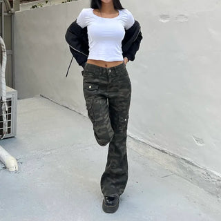 Tantan basic round semi-crop tee