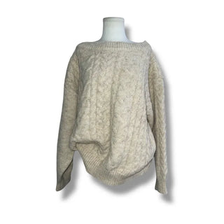 Loose fit turtleneck knit