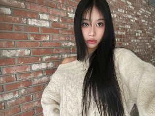 Loose fit turtleneck knit