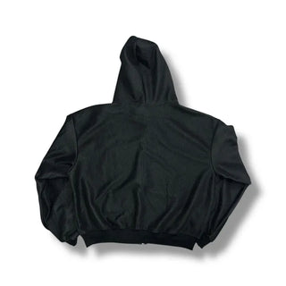 Roche Waffle Chrome Hooded Zip-Up