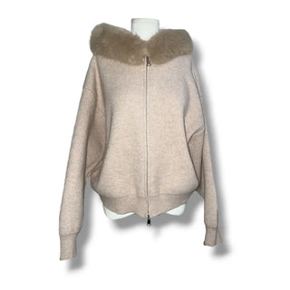 Fuzzy Knit Fur Hoodie