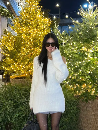 Vivi Angora Gore Long Knit