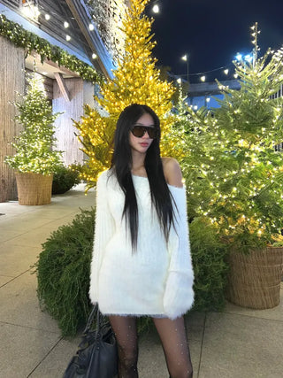 Vivi Angora Gore Long Knit