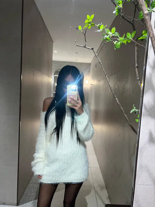 Vivi Angora Gore Long Knit