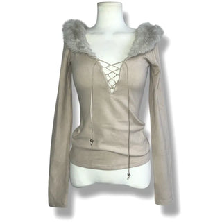 Rannie Two-Way Fur Top