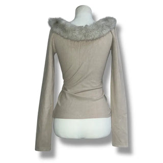Rannie Two-Way Fur Top
