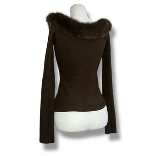 Rannie Two-Way Fur Top