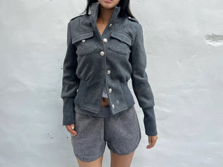 Knitting shorts