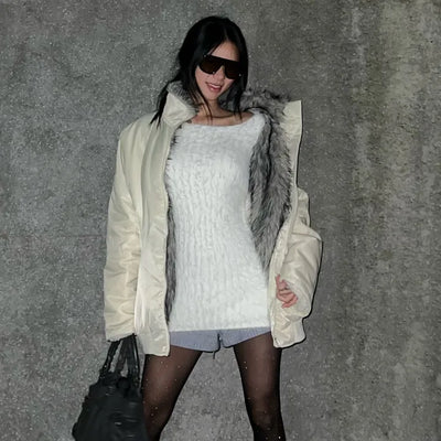 Knitting shorts