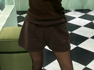 Knitting shorts