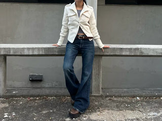 Swell Collar Crop Jacket