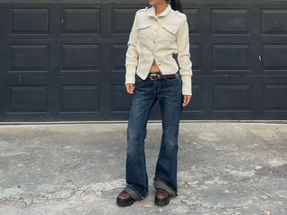Swell Collar Crop Jacket