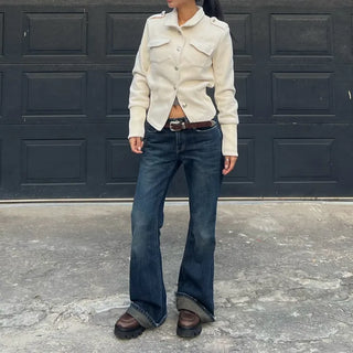 Swell Collar Crop Jacket