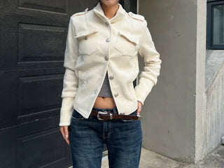 Swell Collar Crop Jacket