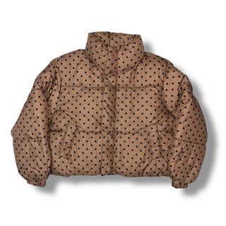 Dot snow short puffer