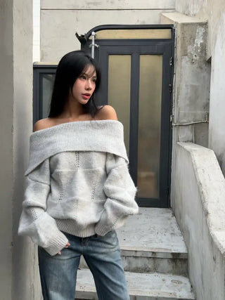 Off Diamond Knit