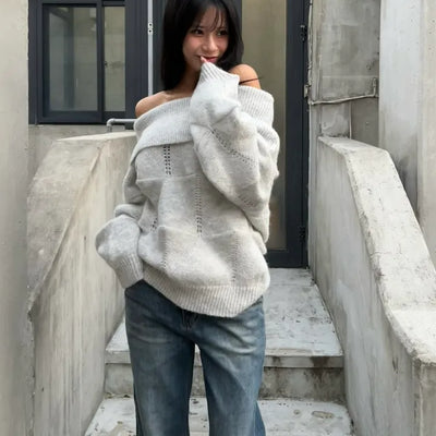 Off Diamond Knit