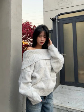 Off Diamond Knit