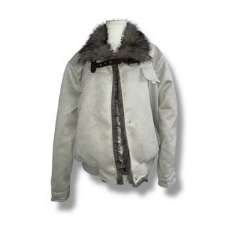 Wolf Suede Fur Mustang Jacket