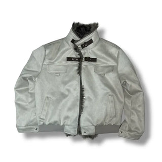 Wolf Suede Fur Mustang Jacket