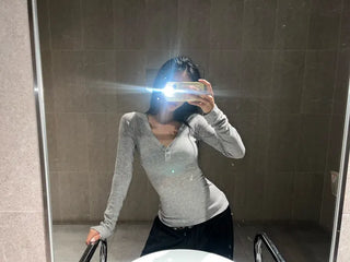 Angora mix knit t-shirt