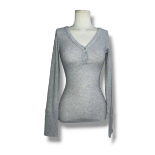 Angora mix knit t-shirt