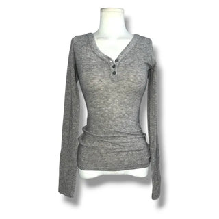 Angora mix knit t-shirt