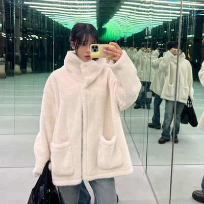 Fleece bigmood coat