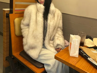 Dotter fleece half-fur fur