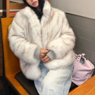 Dotter fleece half-fur fur