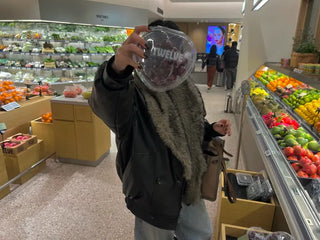 Snowpeak shearling leather fur jacket