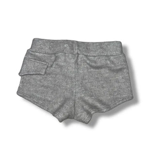 Fluffy knit angora shorts