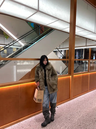 Grad two tone fur