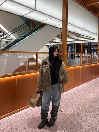 Grad two tone fur