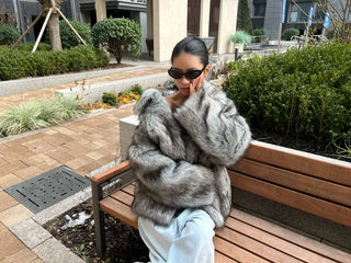 Grad two tone fur
