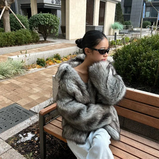 Grad two tone fur